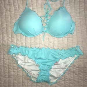 Victorias Secret bikini set, 32C top and S bottoms